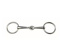 Korsteel Stainless Steel Weymouth Loose Ring Bradoon Snaffle WB433