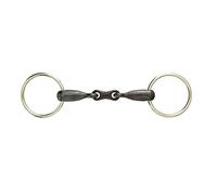 Korsteel Sweet Iron French Link Loose Ring Snaffle Bit, 5.5"