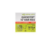 Korum 15" Big Fish Hair Rigs W/Quickstops - Sz8 Barbed