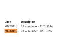 Korum 3k Allrounder 12´ Carpfishing Rod