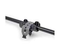 Korum Adjustable Fishing Net Saver | Landing Net Retainer Clip and Strap | Adjustable for Steep Banks | Soft Rubber Grips for Secure Hold | Size H9cm x W10cm x D8cm | Code K0310277