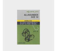 Korum All Rounder Sz 10 Barbless - Silver, Silver