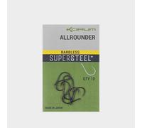 Korum All Rounder Sz 12 Barbless - Black, Black