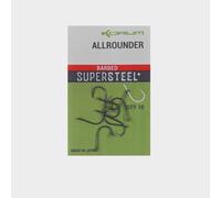 Korum Allrounder Size 4 Barbed - Silver, Silver
