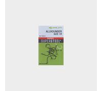 Korum Allrounder Size 8 Barbed - Silver, Silver