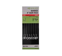 Korum Banded Hair Rigs Barbed 4 inch - Size 10 12lb