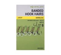 Korum Banded Hook Hairs - Barbless 14