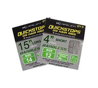 Korum Big Fish Quickstop Hair Rigs (4 Inch, 1 Piece, Barbed/Barbless)
