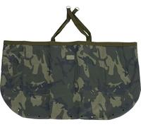 Korum Camo Compact Weigh Sling | Coarse Fishing D-Shape Weigh Sling | Waterproof and Easy to Use | Packs Away in Pocket Sized Stink Bag | Open Dimensions: 85cm x 50cm | Code K0290142