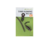 Korum Camo Running Rig Kit: XL, 4 Rigs Per Pack