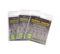 Korum Hookhairs With Quickstops - Size 16 Barbed