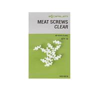 Korum Meat Screws Clear Qty 12