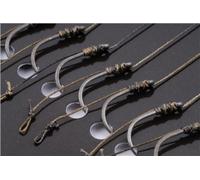 Korum Braid Method 4" Hair Rigs x8 | Barbed Size 12 15lb | K0310436