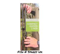 KORUM PROGRESS COMPACT QUIVER 2 ROD BAG COARSE CARP FISHING BRAND NEW K0290118