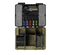 Korum Fully Loaded Tackle Box Clear