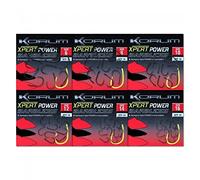 Korum Xpert Power Hooks Barbless Size 16 Qty 10