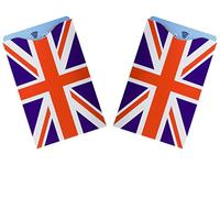 Koruma RFID Blocking Credit Debit Card Sleeve - Tested RFID Protection - Fits Regular Wallet or Purse - 2 x Vertical Union Jack