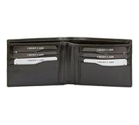 KORUMA RFID Blocking Mens Wallet - Genuine Leather - Billfold - Credit Cards Protective Black