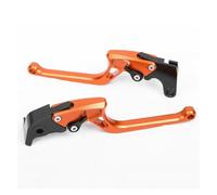 KORVANT Clutch Brake levers Ergonomic Motorcycle Brake Clutch Levers for Honda NC700 for Rebel Phantom for Shadow VTX1300CX(Orange)