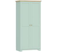 KORVIXA Light Green 172cm Wooden Storage Cabinet Cupboard | Size: W600mm x H750mm KORVIXA Light Green W600mm x H750mm