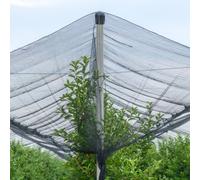 KORVIXA nti Bird Netting 2*2M With 50 Cable Ties in Black | Size: 200 cm x 300 cm KORVIXA Black 200 cm x 300 cm