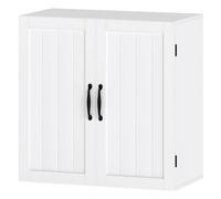 KORVIXA Wall Cabinet Hanging Kitchen Cupboard in White | Size: W900mm x H650mm KORVIXA White W900mm x H650mm