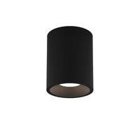 Kos Round 100 LED Textured Black