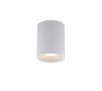Kos Round 140 Bathroom Lamp LED Texture White
