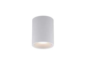 Kos Round 140 Bathroom Lamp LED Texture White