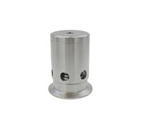 KOSBO 1.5" 2" Tri Clamp Safety Relief Valve, SUS304 Stainless Steel Adjustable Pressure Reducing Valve, Fermenter Vacuum Valve 0-3bar(2",3bar)