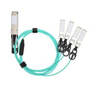 KOSDFOGE 40G QSFP To 4 SFP ACTIVE OPTICAL CABLE High Performance and Compatibility for Big Data Equipment