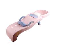 KOSDFOGE Kids Hair Washing Chair, Children Hair Washing Station Portable Comfortable Foldable Stretchable Stable Children Shampoo Bed for Infant(Luxury (with Shampoo) Cherry Blossom Powder)