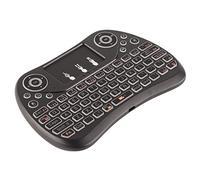 KOSDFOGE Mini Bluetooth Keyboard, Touchpad Handheld, Backlit Wireless with 2.4G USB for Google/Android TV Box/FireStick/IOS/Android/PC