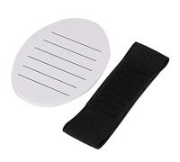 KOSDFOGE Professional Acrylic False Eyelash Plate Pallet Lash Extension Holder White with Belt Convenient Grafting Tool for Eyelash Stylists