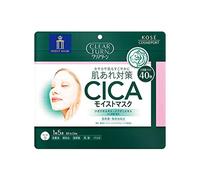 Kose Clear Turn CICA Moist Facial Mask - 40pcs