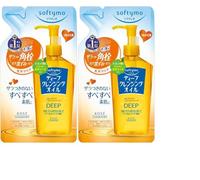 Kose Softymo Deep Cleansing Oil, Set of 2 x 200ml Refills, Made in Japan