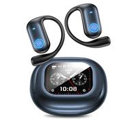 KOSERNT AI Translation Earbuds, Bluetooth 5.4 OWS Headphones with LCD Touch Screen, Real-Time Translator for 144 Languages & Accents, Perfect for Travel, Business & Learning,Sapphire Blue