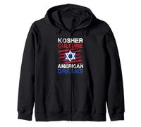 Kosher Culture American Dreams Star Zip Hoodie