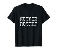 Kosher Nostra Funny Jewish NY Gangster Hebrew Kosher Food T-Shirt