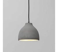 KosiLight - Industrial Pendant Light Grey Concrete - Exo - Grey - 220/230V 50/60Hz - Concrete - IP20 - Compatible with A