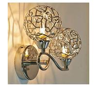 KosiLight - Wall Light - Design Double Aphyse - Silver/Chrome - 220/230V 50/60Hz - Metal and Aluminum - IP20 - Compatible with A