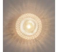 KOSILUM - Wall or ceiling rose glass light - Anthemis - Warm White Lighting Living Room Bedroom Kitchen Corridor - - - G9 - IP20