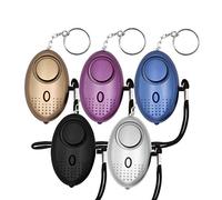 KOSIN Safe Sound Personal Alarm, 5 Pack 140DB Personal Security Alarm Keychain with LED Lights, Emergency Safety Alarm for Women, Men, Children, Elderly…