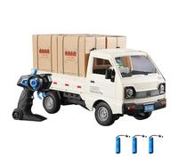 KOSINGNA 1/16 Remote Controlled Transport Car 2.4Ghz Remote Control er Vehicle Remote Control Truck for Kids Adults-Rear Compartment Transport Goods 3 Battery