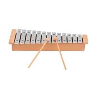 KOSINGNA 13-Note Glockenspiel Portable Aluminum Piano Xylophone Percussion Instrument Musical Instrument with Wooden Sticks