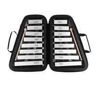 KOSINGNA 16 Keys Glockenspiel 16-Note Aluminum Plate Xylophone Early Educational Musical Percussion Instrument with Case Mallets for Kids Children Music Sense Development