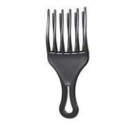 kosingna 1Pc Ha Comb Insert Afro Ha Pick Comb Ha Fork Comb Plastic High & Low Gear Comb Hadressing Styling Tool Black for Man & Woman