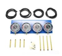 KOSINGNA 4 Cylinder Carburetor Synchronizer Kit Vacuum Gauge Balancer Sync Balancing Gauges for Motorcycle Motorbike Carbs