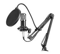 KOSINGNA BM800 Professional Condenser Microphone Podcast Live Broadcast Equipment USB MIC Microfone Set Studio Mic with Arm Stand Music Equipment for Studio Live and Broadcasting