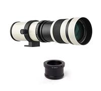 kosingna Camera MF Super Telephoto Zoom Lens F/8.3-16 420-800mm T2 Mount with M4/3-mount Adapter ng 1/4 Thread Replacement for G9 GH5 II GX7 GX8 GX9 GX850 G90 G91 G95 G100 Olympus E-M1 E-M5 E-M10